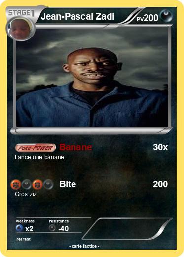 Pokemon Jean-Pascal Zadi