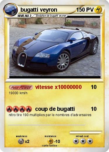 Pokemon bugatti veyron