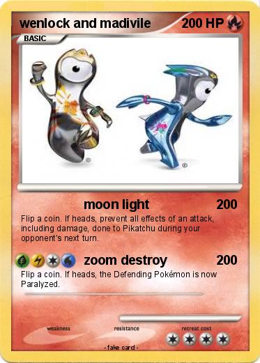 Pokemon wenlock and madivile
