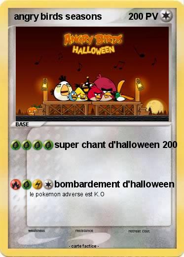 Pokemon angry birds seasons