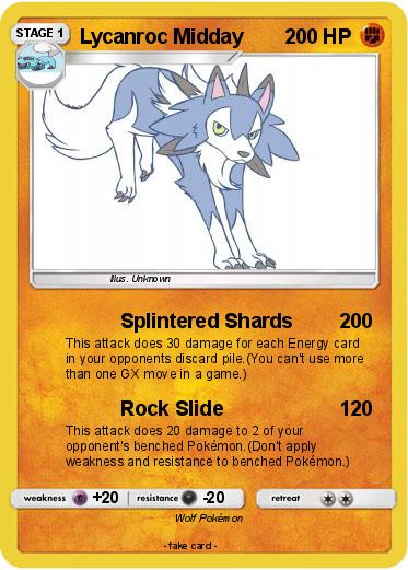 Pokemon Lycanroc Midday