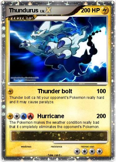 Pokemon Thundurus