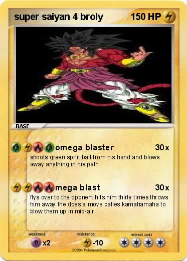 Pokemon super saiyan 4 broly