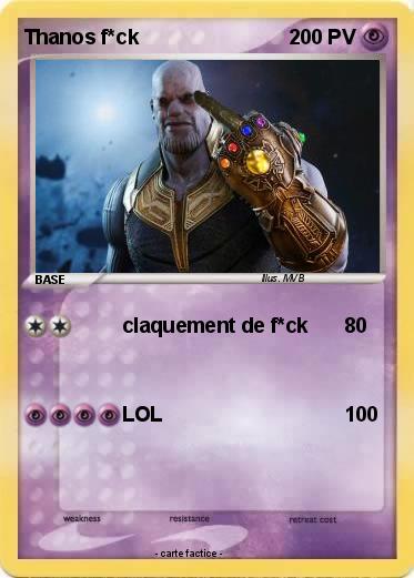 Pokemon Thanos f*ck