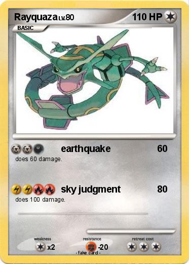 Pokemon Rayquaza