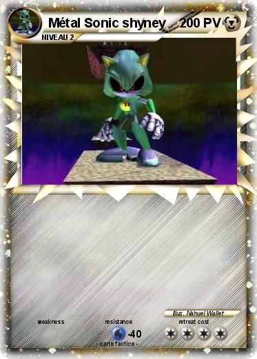 Pokemon Métal Sonic shyney
