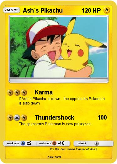 Pokemon Ash´s Pikachu