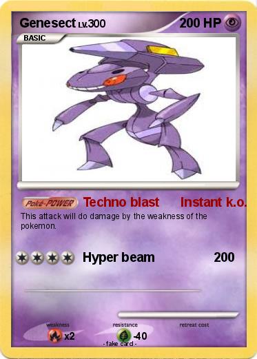 Pokemon Genesect