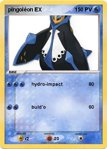 Pokemon pingoléon EX