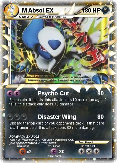 Pokemon M Absol EX