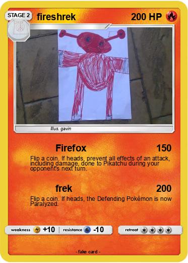 Pokemon fireshrek