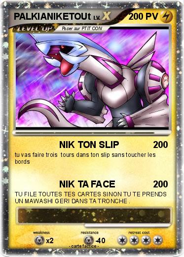 Pokemon PALKIANIKETOUt
