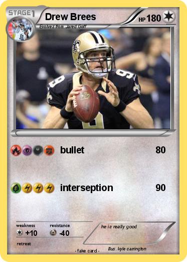 Pokemon Drew Brees