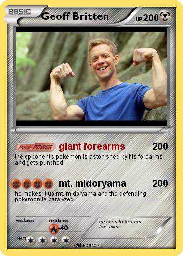 Pokemon Geoff Britten