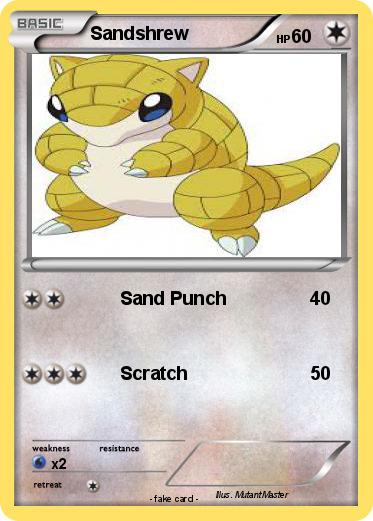 Pokemon Sandshrew