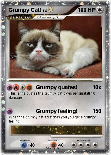 Pokemon Grumpy Cat!