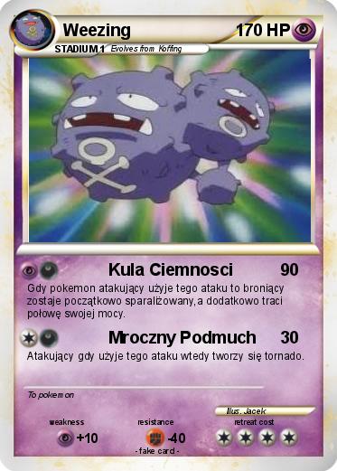 Pokemon Weezing