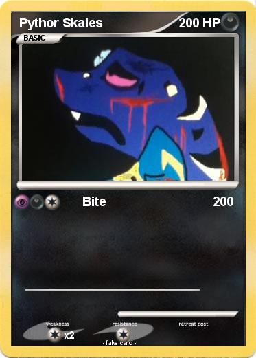 Pokemon Pythor Skales