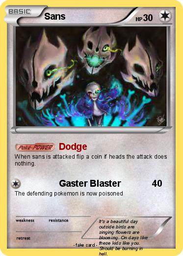 Pokemon Sans