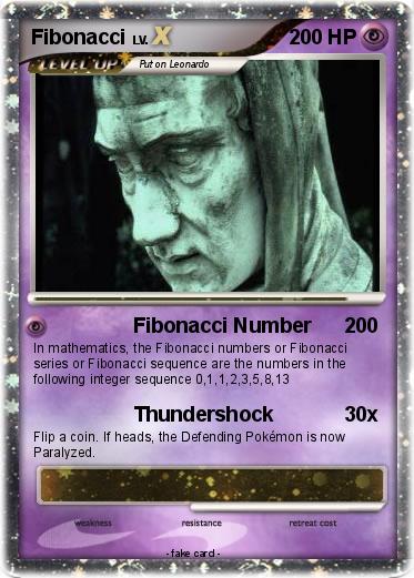 Pokemon Fibonacci