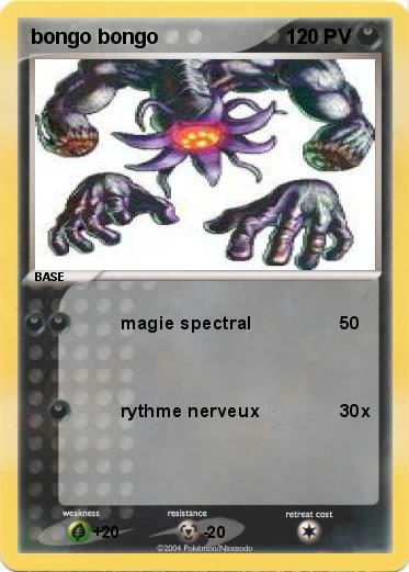 Pokemon bongo bongo