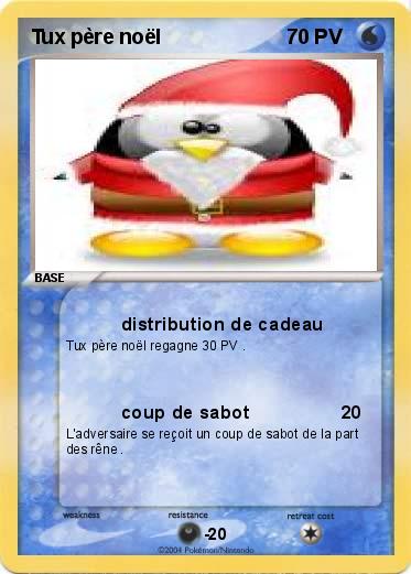 Pokemon Tux père noël
