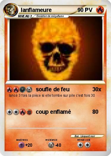 Pokemon lanflameure