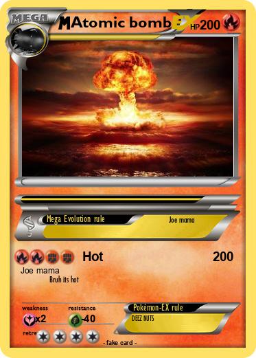 Pokemon Atomic bomb