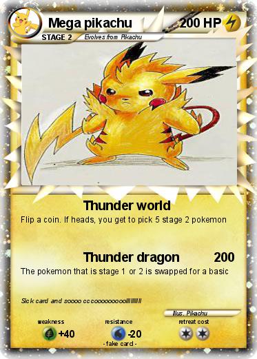 Pokemon Mega pikachu