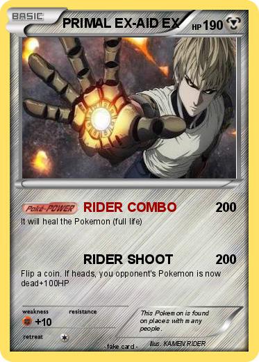 Pokemon PRIMAL EX-AID EX