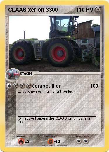 Pokemon CLAAS xerion 3300