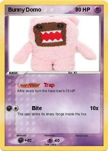 Pokemon Bunny Domo
