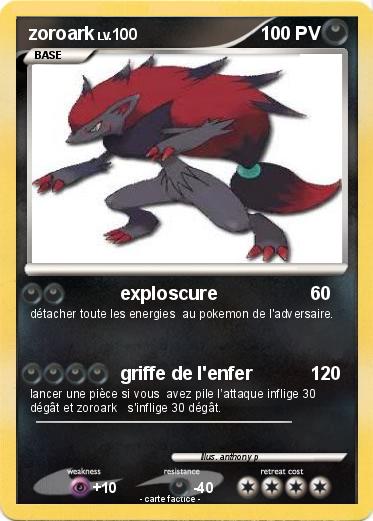 Pokemon zoroark