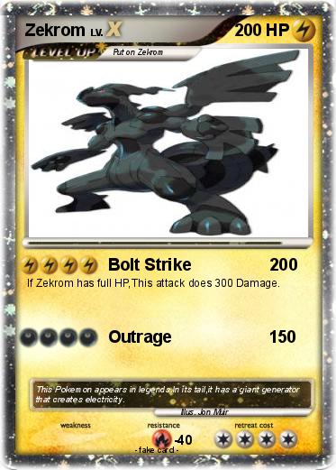 Pokemon Zekrom