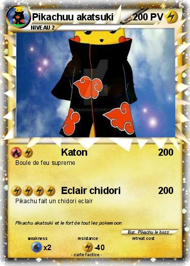 Pokemon Pikachuu akatsuki