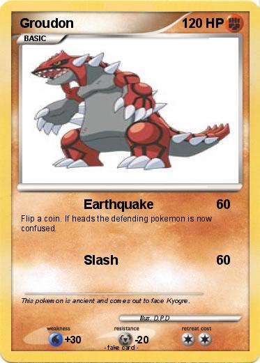 Pokemon Groudon