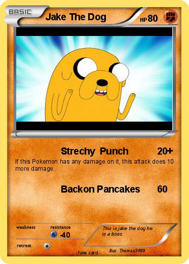 Pokemon Jake The Dog