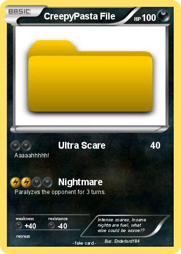 Pokemon CreepyPasta File