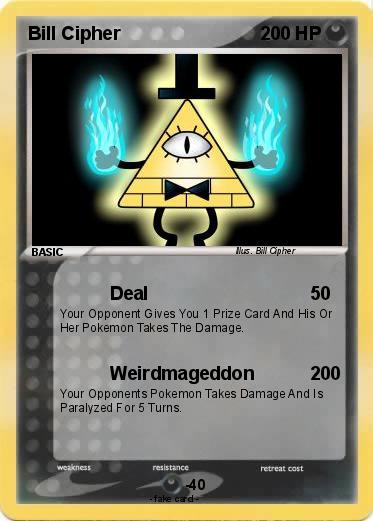 Pokemon Bill Cipher