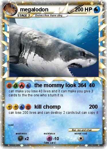 Pokemon megalodon
