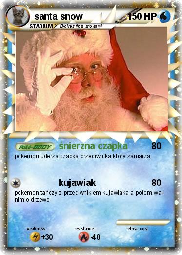 Pokemon santa snow