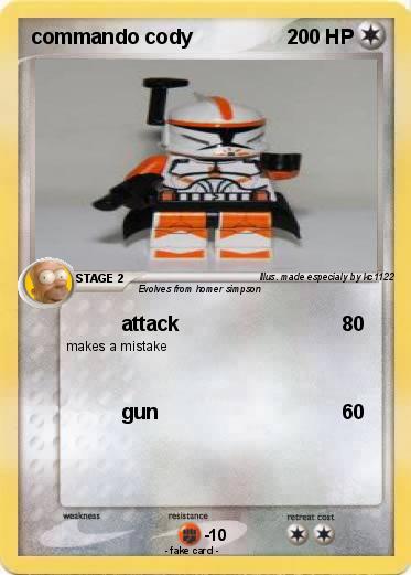 Pokemon commando cody