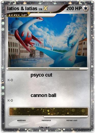 Pokemon latios & latias