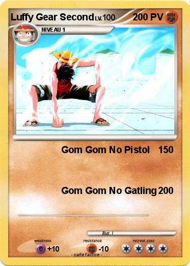 Pokemon Luffy Gear Second