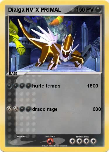 Pokemon Dialga NV°X PRIMAL