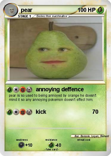 Pokemon pear