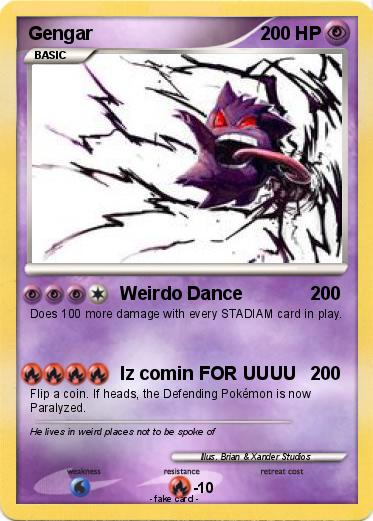Pokemon Gengar
