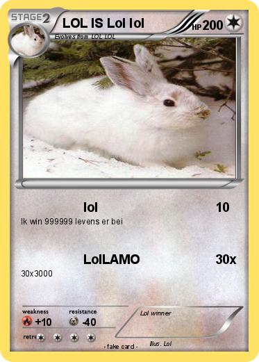 Pokemon LOL IS Lol lol