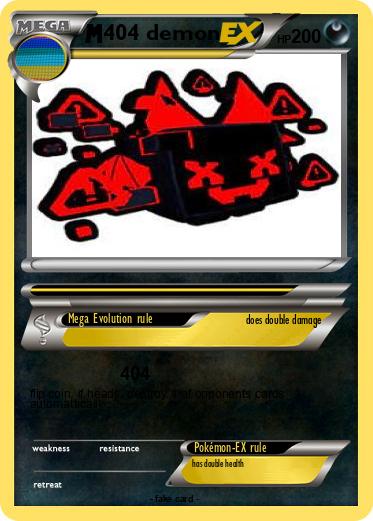 Pokemon 404 demon