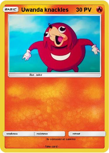 Pokemon Uwanda knackles